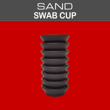PS Sand Swab Cup
